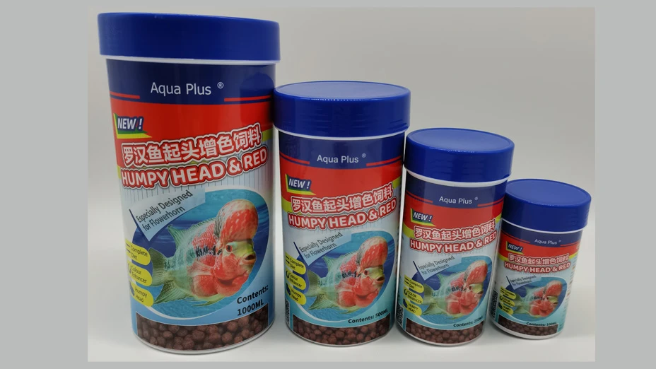 Flower Horn Humpy Head Red Food1 Flower Horn Humpy Head Red Food1